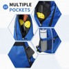 Unique Bargains Lightweight Durable Water Resistant Multi-Functional Tennis Pickleball Sling Bags - 4 of 4