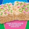 Rice Krispies Treats Crispy Marshmallow Squares Wicked Pink Goes Good With Green Sprinkles - 11.2oz/16ct - 3 of 4