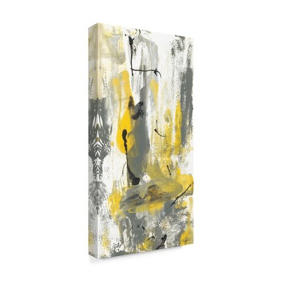 Trademark Fine Art -Joyce Combs 'Grey Movement I' Canvas Art