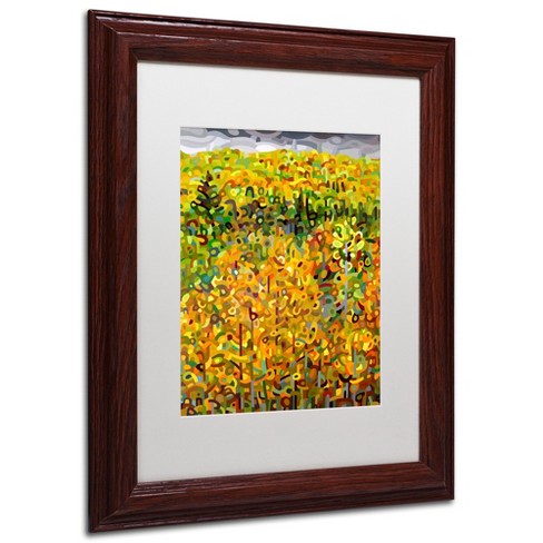 Trademark Fine Art -Mandy Budan 'Towards Autumn' Matted Framed Art - image 1 of 4