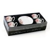 Tea/Coffe Set-Service for 4 Pink Floral and Butterfly Design - 4 of 4