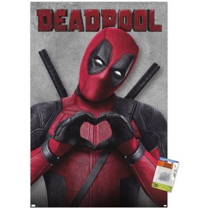 Trends International Marvel Deadpool Legacy - Heart Unframed Wall Poster Prints - 1 of 4