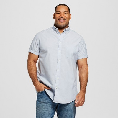 big and tall short sleeve button down shirts