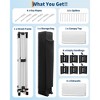 10x20 FT Pop Up Canopy Tent Outdoor Canopy, Heavy Duty Instant Tent With 6 Removable Sidewalls - 2 of 4