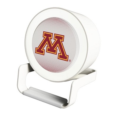 Keyscaper University of Minnesota Golden Gophers Linen Night Light Charger and Bluetooth Speaker