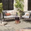 Neutral Moroccan Rectangular Woven Indoor Outdoor Rug - Threshold™ - image 2 of 4