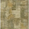 HomeRoots 9' X 12' Khaki Beige And Wheat Abstract Washable Indoor Outdoor Area Rug - 3 of 4