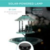 Best Choice Products Solar Outdoor Bird Bath Pedestal Fountain Garden Decoration w/ Fillable Planter Base - 3 of 4