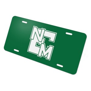 Eastern New Mexico University Primary Logo Novelty Metal Vanity Tag License Plate - 1 of 4