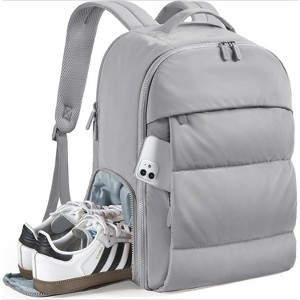 30L Carry-On Backpack, Gym Bag with Shoe Compartment Fits 15.6" Laptop, Lightweight Water-Resistant for Travel - 1 of 4
