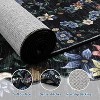 Acekool Washable Area Rug, Modern Floral Non-Slip Stain Resistant Low-Pile Carpet for Living Room Bedroom, Easy Care - 2 of 4