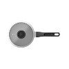 BergHOFF Leo Glints Nonstick Ceramic 7" Saucepan 2qt. With Glass Lid, Recycled Aluminum, Spirit - 3 of 4