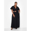 Rebdolls Women's Big Risk Wrap Around Duster Crop Top - 2 of 3