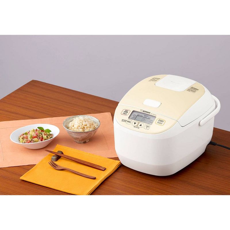 Zojirushi 10 Cup Automatic Rice Cooker &#38; Warmer - White - NL-DCC18CP, 3 of 17