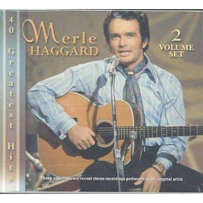 Merle Haggard - Merle Haggard: 40 Greatest Hits (cd) : Target