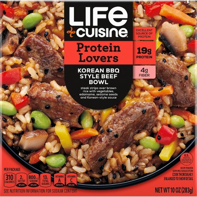 Life Cuisine Frozen Korean-Style BBQ Beef Bowl - 10oz