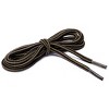 Elerevyo Round Rope Dual Colored Striped 0.2" Thick Boot Sneakers Shoelace 3 Pairs - 2 of 4