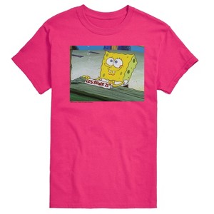 Men's - Spongebob Squarepants - Spongebob Lessons Short Sleeve Graphic T-Shirt - 1 of 4