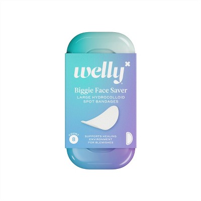 Image of Welly Biggie Face Saver Hydrocolloid Bandages - 8ct