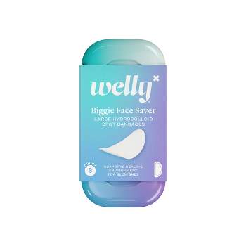 Welly Biggie Face Saver Hydrocolloid Bandages - 8ct