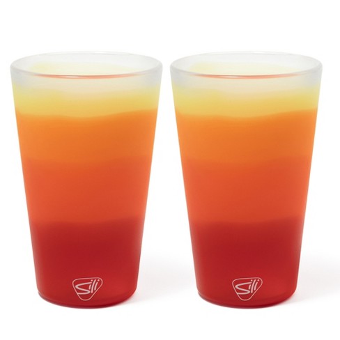 Silipint: Silicone Pint Glasses: 2 pk - Marigold - image 1 of 4