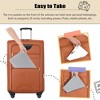 Whisen 3-Piece Luggage Set & Suitcases with 3 Different Sizes and TSA Lock, Easy Access Front Pockets - 3 of 4