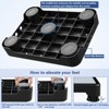 Itopfox Mobility Step Stool, Heavy Duty Indoor Outdoor Non-Slip Assistive Device for Elderly Adults, Standing Support Riser for Car Bed Door Stair - 4 of 4