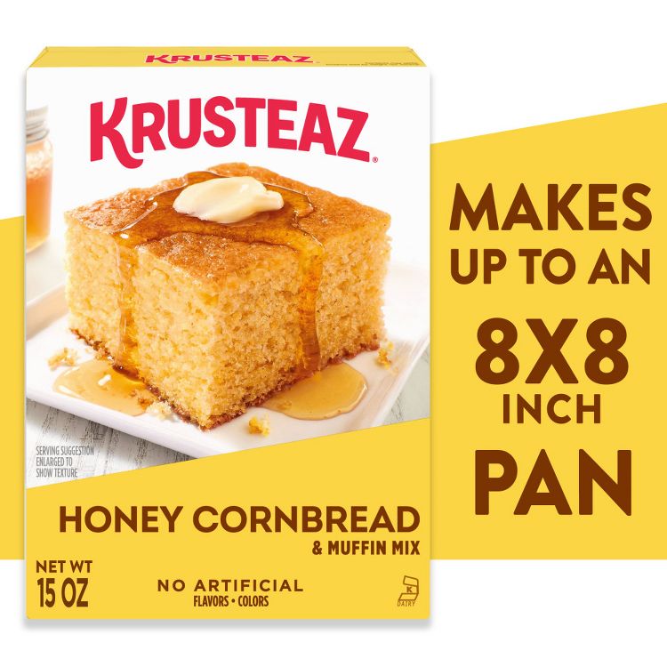 Krusteaz Honey Cornbread & Muffin Mix - 15oz, 2 of 10