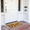 Juvale Nonslip Coco Coir Mat for Outdoor Entrance, Wipe Your Paws Doormat for Front Door Entry, Dog Lovers, 17 x 30 In - 2 of 4