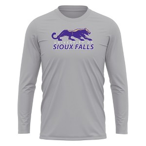 Men's University of Sioux Falls Adult Sport Long Sleeve Shirt Primary Logo - 1 of 4