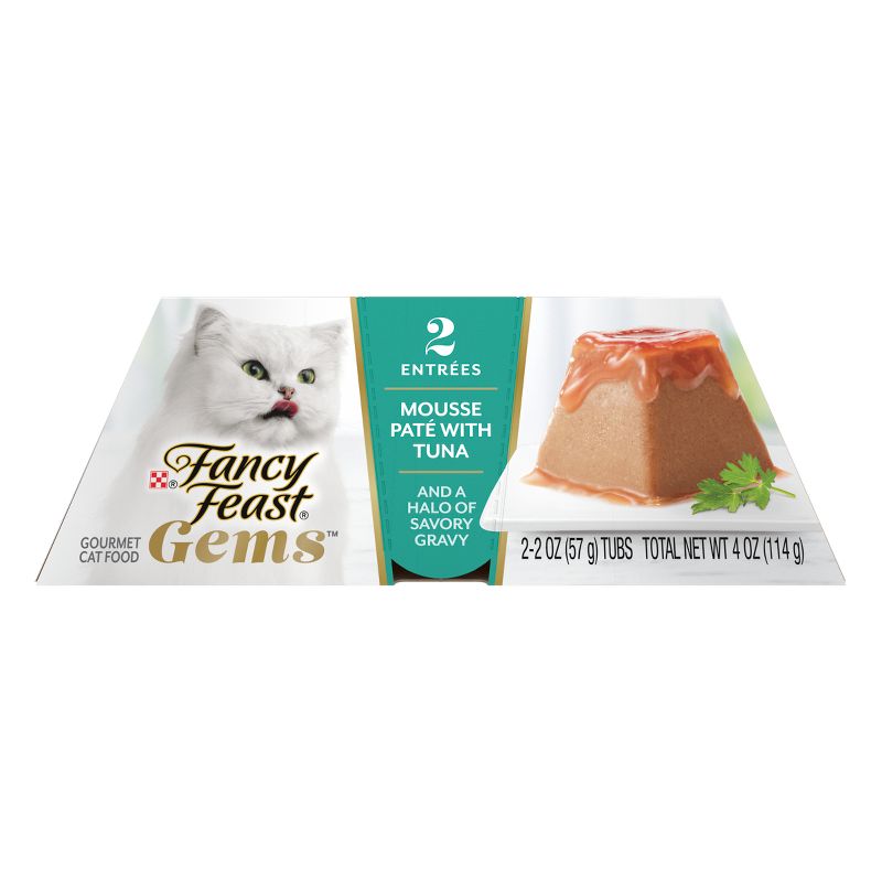 Fancy Feast Gems All Ages Wet Cat Food with Tuna Flavor - 4oz, 1 of 7