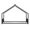 NicBex Twin/Full Size Bed Frame,Roof-shaped Iron Frame Bed with LED Light Strips,Platform Bed for Adults,Kids,Teens,No Box Spring Needed - 2 of 4