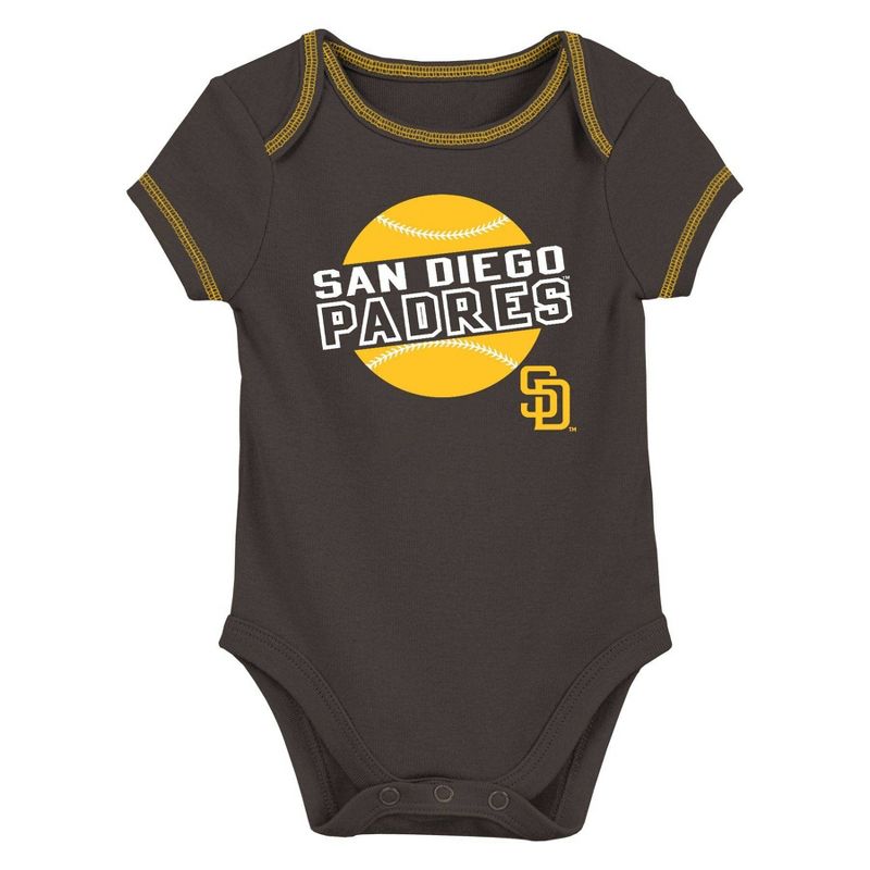 MLB San Diego Padres Infant Boys&#39; Layette Set, 2 of 5