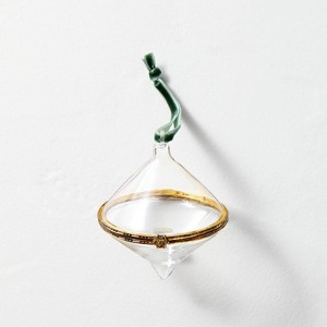 Glass and Brass Pendant Hinge Ornament - Hearth & Hand™ with Magnolia - 1 of 4