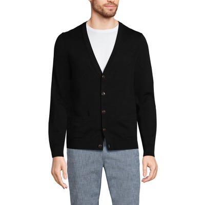 Lands End Men s Fine Gauge Cotton Cardigan Target