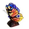 Chloe Lighting Kacy 6 Tiffany-style 1 Light Butterfly Accent Table Lamp 9 Inch Tall - 2 of 2