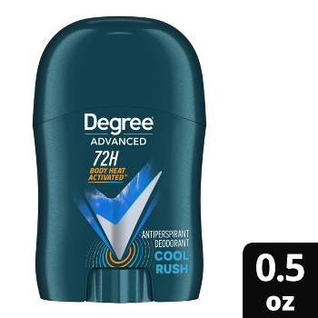 Degree Men Cool Rush 72-Hour Antiperspirant & Deodorant Stick - Trial Size - 0.5oz