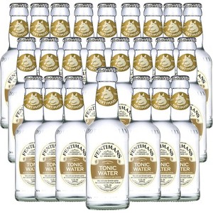 Fentimans Botanically Brewed Natural Tonic Water 24 Pack, 6.7 fl oz Bottles – Premium Mixer for Cocktails & Refreshing Drinks - 1 of 4
