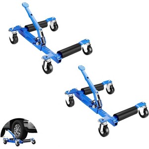 Heavy-Duty Car Dolly Set - 6000 LBS Capacity Wheel Dollies with Tire Jack (Choose 1/2/3/4-Piece Configurations) - 1 of 4