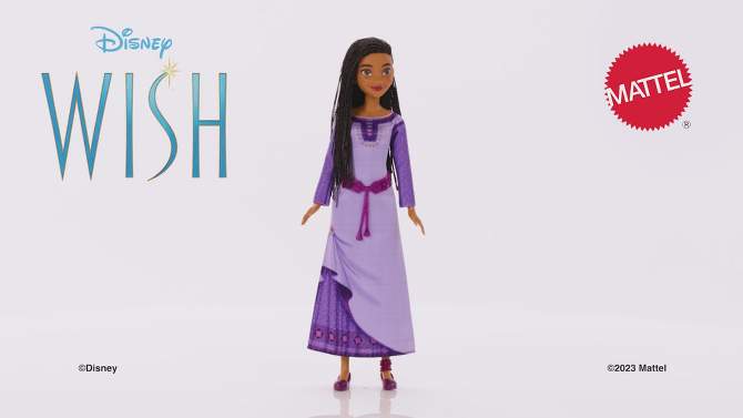 Disney Wish Asha of Rosas Posable Fashion Doll and Accessories, 2 of 8, play video