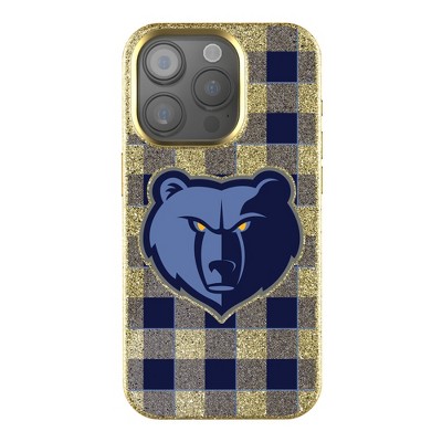 Keyscaper NBA Plaid Bling Cell Phone Case for iPhone 16 Pro Max