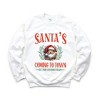 Simply Sage Market Women's Graphic Sweatshirt Santa's Comin To Town Vintage - 2 of 4