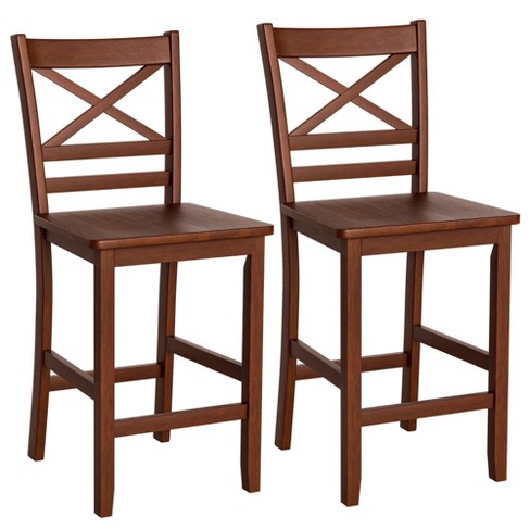 Bar top chairs with backs hot sale