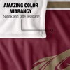 Elon University Primary Logo Silky Touch Blanket White 50x60 - 4 of 4