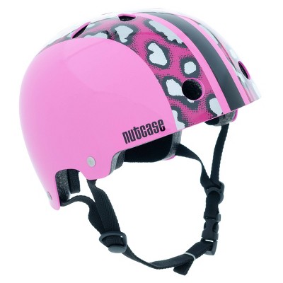 Nutcase Stripe Kids' Helmet  - Pink