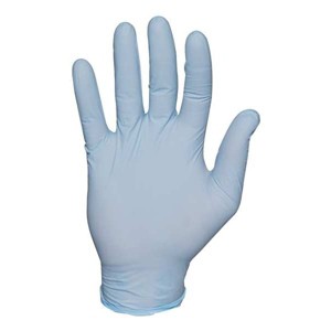 Showa  Disposable Gloves,Nitrile,M,PK100 6005PFM - 1 of 4