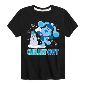 Boys' - Blue's Clues & You! - Chillin With My Snowmies Short Sleeve Graphic T-Shirt - 1 of 4
