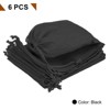 Unique Bargains Cotton Foldable Gym Travel Hiking Storage Drawstring Bag 6 Pcs - 3 of 4