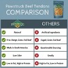 Pawstruck Natural 7-9” Beef Tendon Chews for Dogs & Puppies - Healthy Single Ingredient Rawhide Free Treat - No Artificial Preservatives - 2 of 4