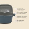Crock-Pot Northvale Cast Aluminum Lightweight Durable 5.2 Quart Heavy Duty Dutch Oven Pot With Lid, Oven Safe, Dual Handles - 3 of 4